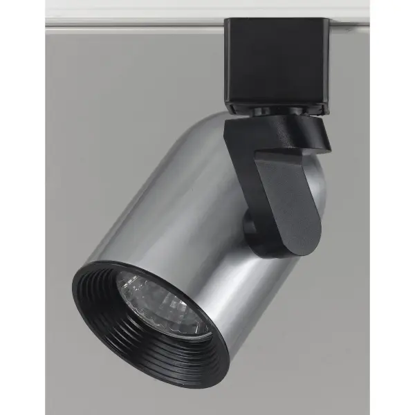 This compact GU-10 track head offers exceptional flexibility with 355-degree rotation and 30-degree tilt capability. Durable metal construction supports up to 50W for focused task or accent lighting in residential and commercial spaces.