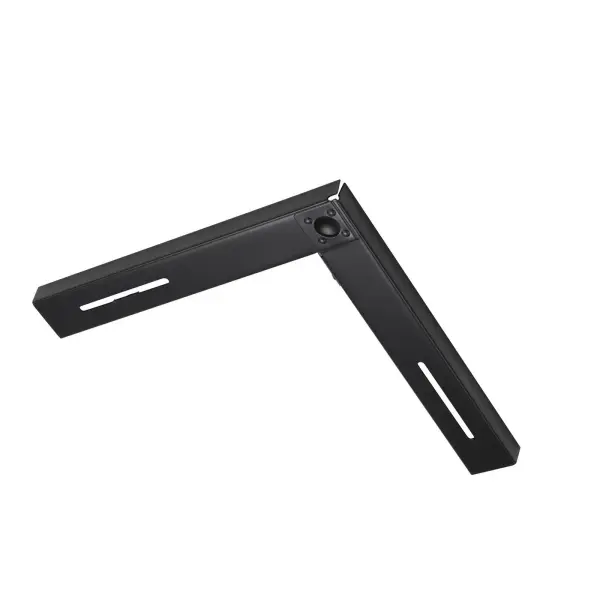 Durable metal L-bracket holder designed for HT-294 track fixtures. Compatible with H-type three-wire single circuit track systems. Ready to install with no assembly required.