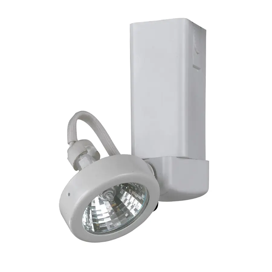 Vertical Gimbal Ring Track Head - White