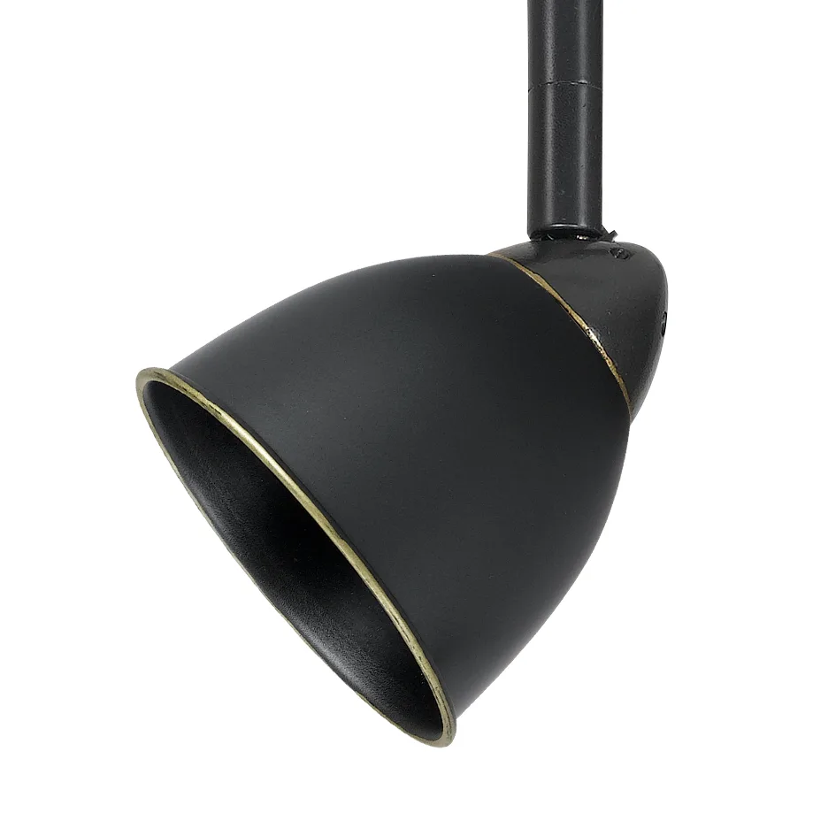 Serpentine Track One Light Fixture in Dark Bronze