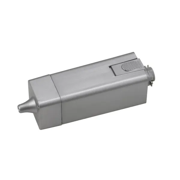 This vertical track adapter seamlessly integrates low voltage pendants into H-type track systems. With built-in transformer supporting up to 50W at 12V, it offers flexible lighting solutions for modern spaces.