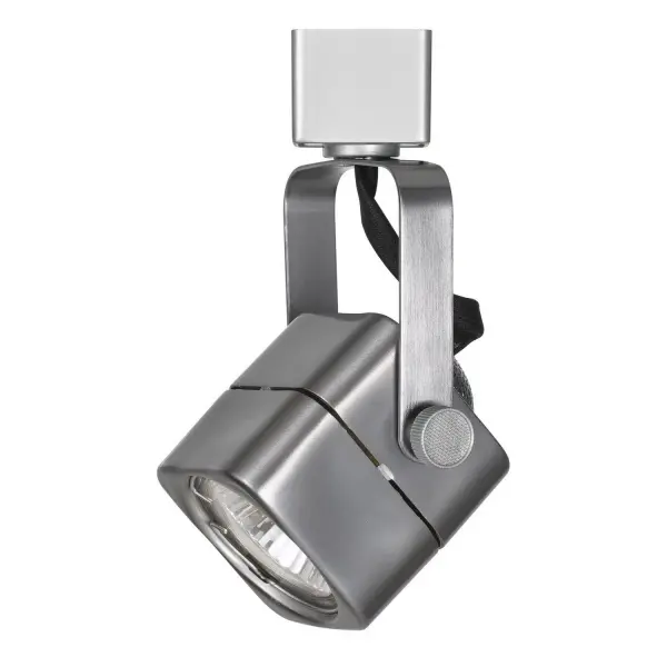 This compact track fixture delivers focused task and accent lighting with a sleek brushed steel finish. Perfect for highlighting artwork, countertops, or architectural features with adjustable directional control.
