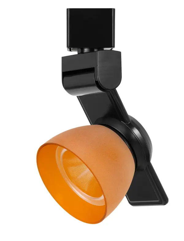 This sleek black LED track fixture delivers energy-efficient accent lighting with integrated LED technology. Its compact 6-inch profile makes it ideal for highlighting artwork, architectural features, or task areas.