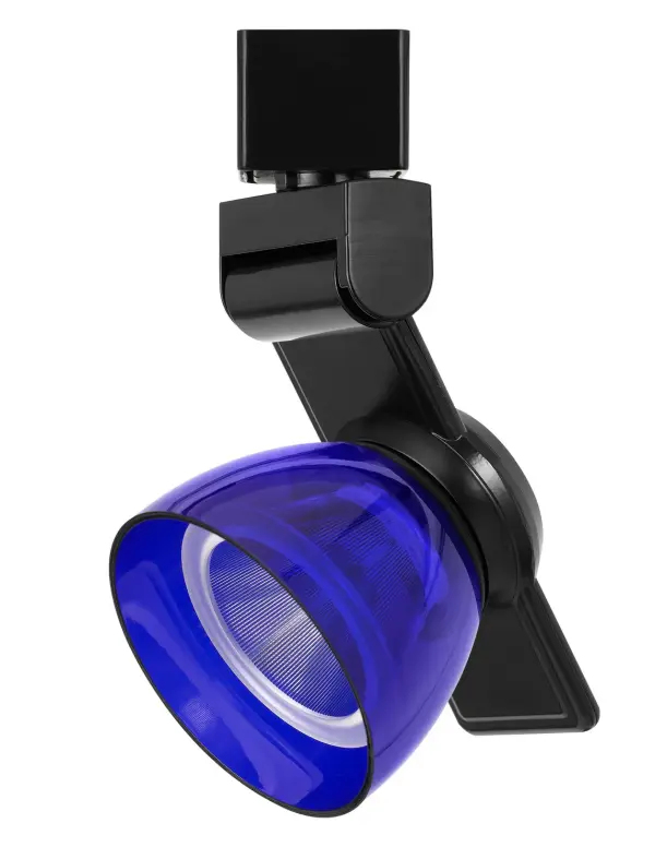 This sleek black LED track fixture delivers energy-efficient accent lighting with integrated LED technology. Its compact 6-inch profile makes it ideal for highlighting artwork, architectural features, or task areas.