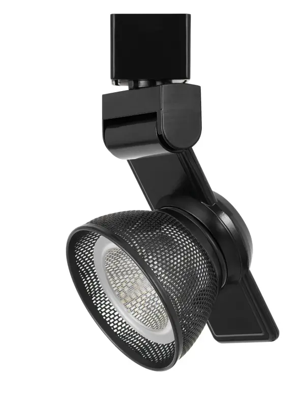 This sleek black LED track fixture delivers energy-efficient accent lighting with integrated LED technology. Its compact 6-inch profile makes it ideal for highlighting artwork, architectural features, or task areas.
