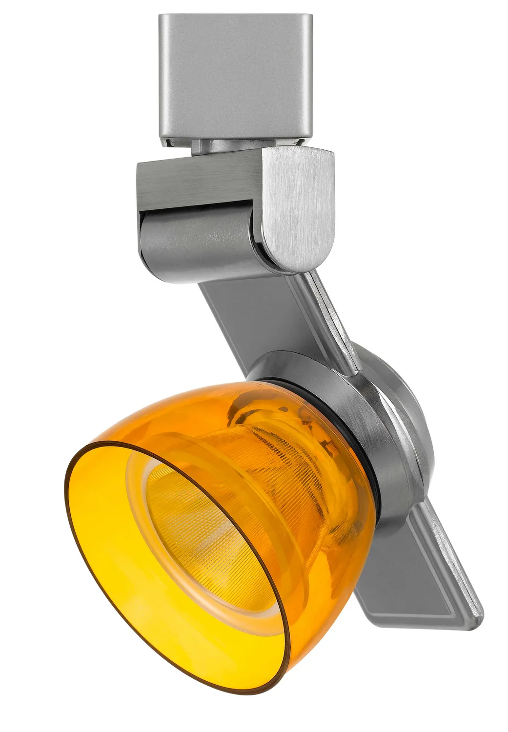 LED Track Fixture in Brushed Steel