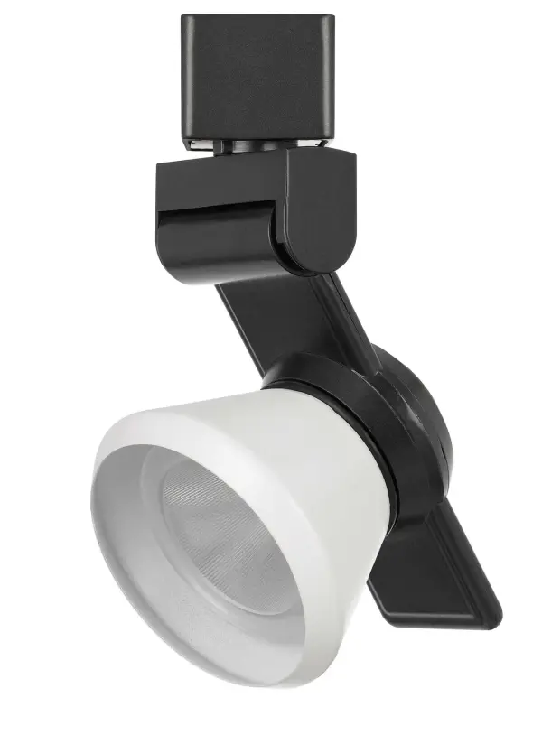 This compact LED track fixture delivers focused illumination with integrated 12W LED technology in a sleek dark bronze finish. Perfect for accent lighting and task-oriented applications in modern spaces.