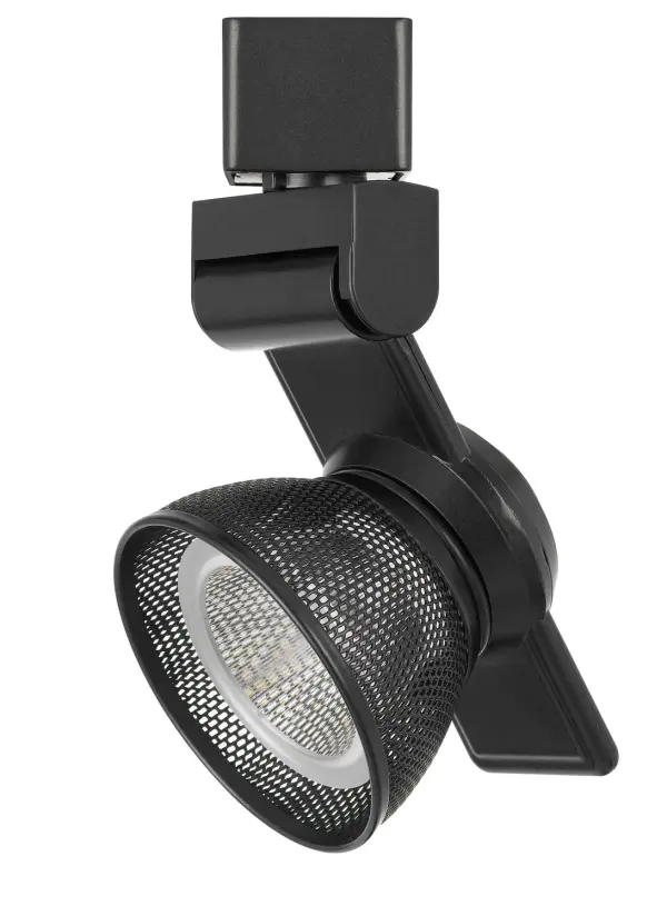 This compact LED track fixture delivers energy-efficient illumination with integrated LED technology. The dark bronze finish adds sophistication while the adjustable head provides directional lighting control.