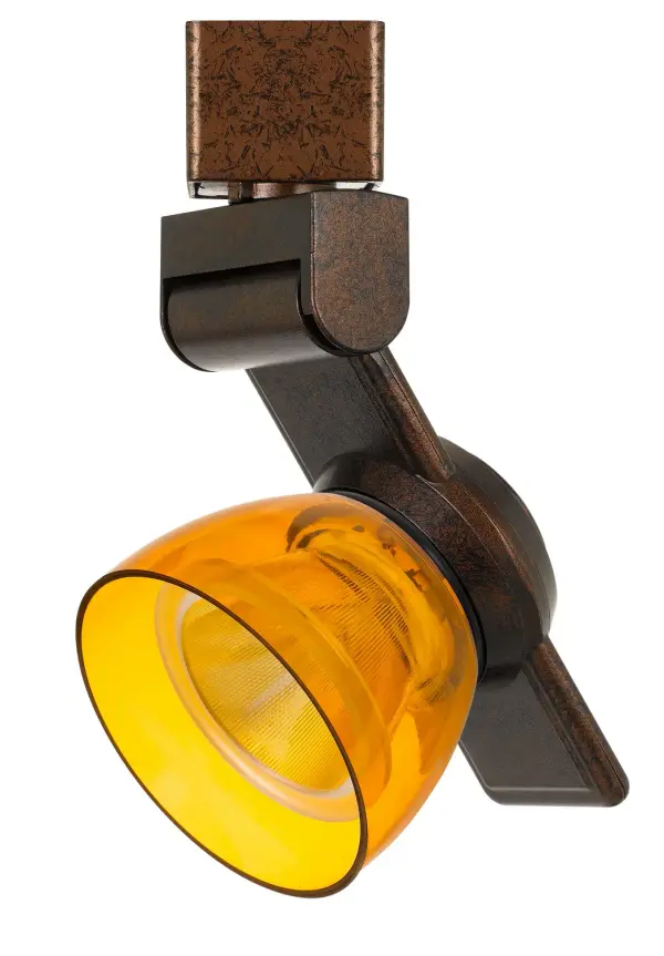 This energy-efficient LED track fixture combines modern integrated lighting technology with an industrial rust finish. Its compact 6-inch profile makes it ideal for accent and task lighting in residential and commercial spaces.