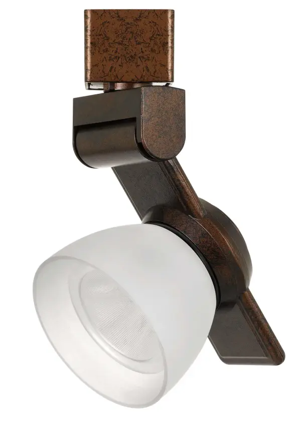 This energy-efficient LED track fixture combines modern integrated lighting technology with an industrial rust finish. Its compact 6-inch profile makes it ideal for accent and task lighting applications.