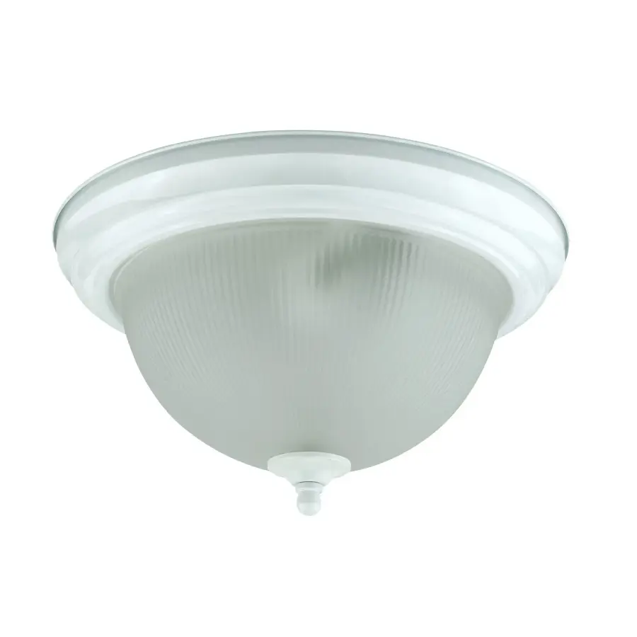 18W Flush Mount Ceiling Lamp with Glass Dome - Image 1