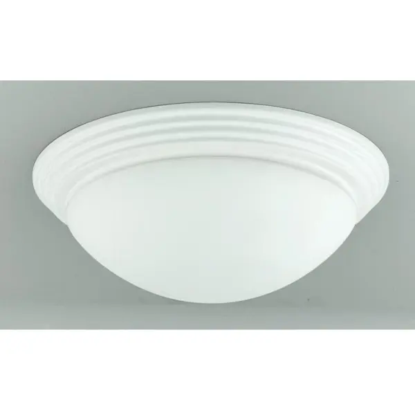 60W Flush Mount Ceiling Lamp with Glass Dome Shade - Image 2