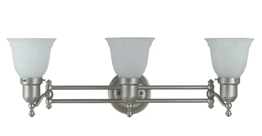 Hotel Lamp in Brushed Steel
