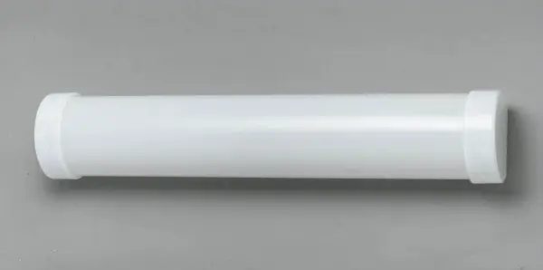 The Hotel Two Light Bath Bar delivers crisp, functional illumination in a streamlined white finish. At 24 inches wide, it's perfectly sized for standard vanities, offering balanced lighting for grooming tasks.