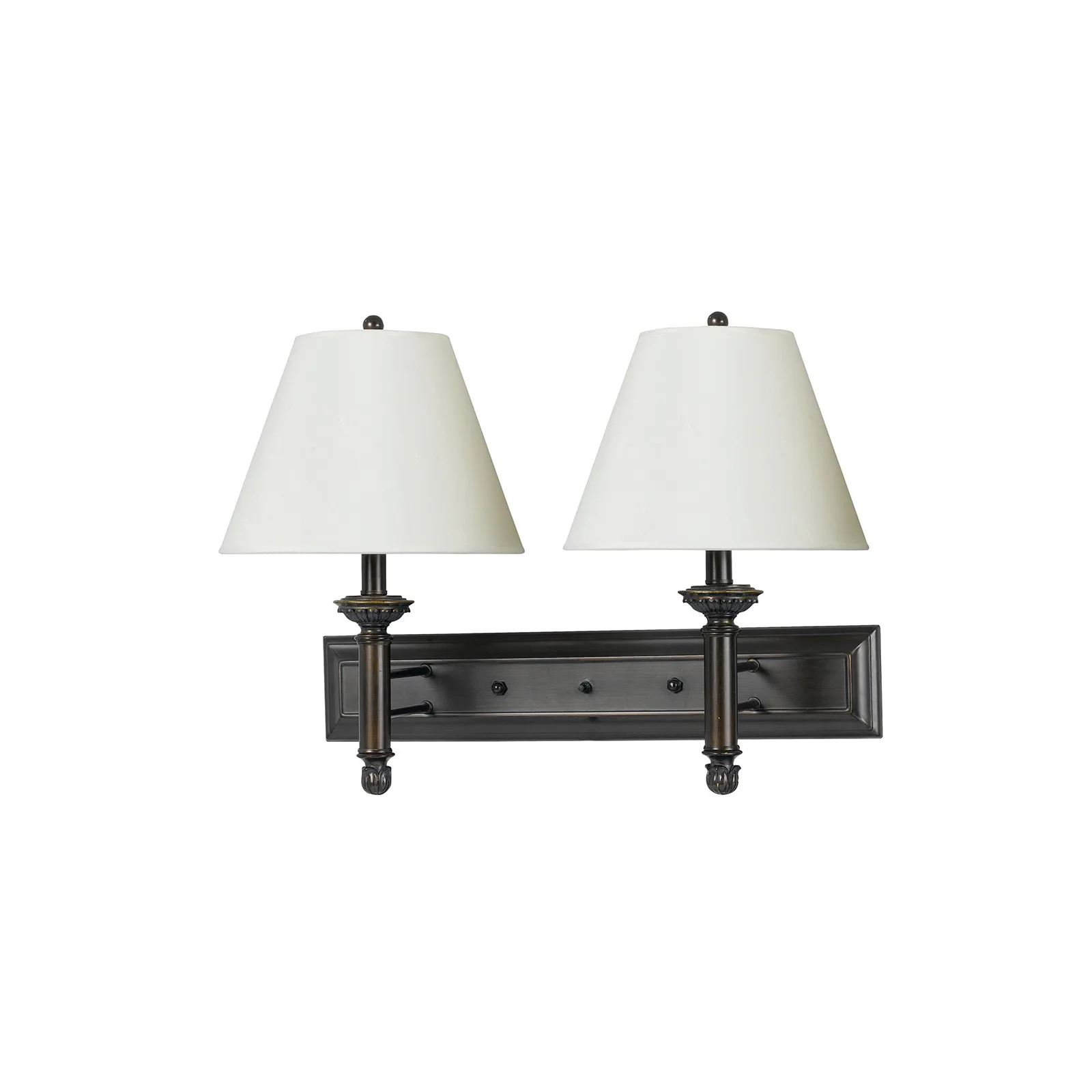 Hotel Wall Lamp with Fabric Shade