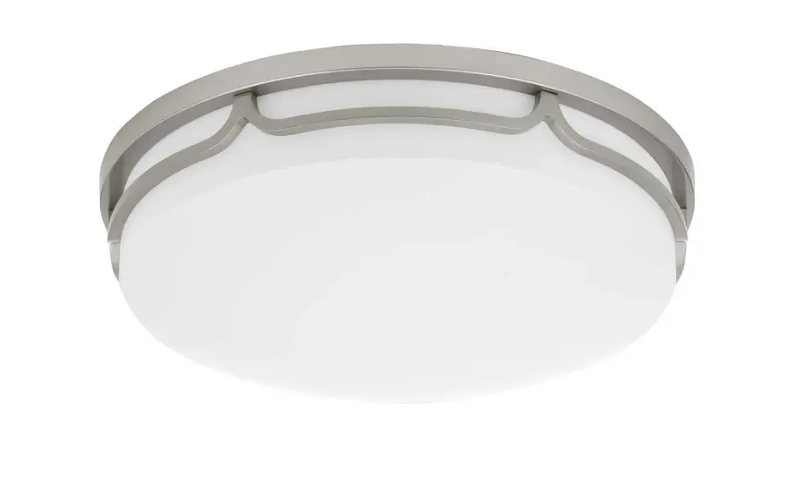 LED Flush Mount in Painted Steel