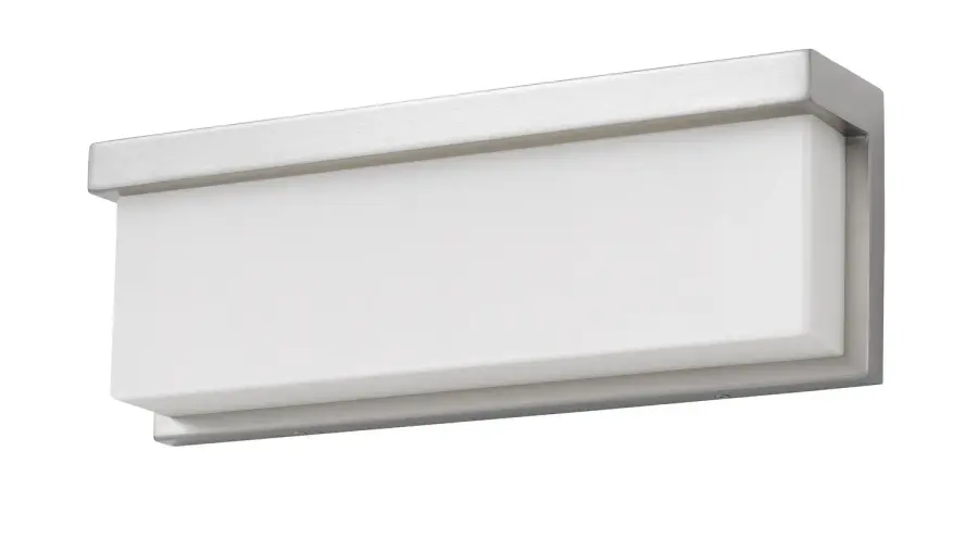 Almeria LED Vanity Light in Brushed Steel