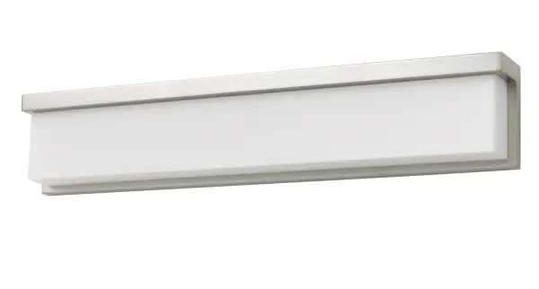 Almeria LED Vanity Light in Brushed Steel