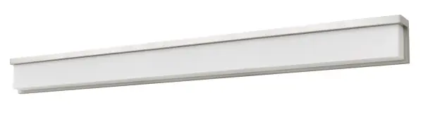 Almeria LED Vanity Light in Brushed Steel