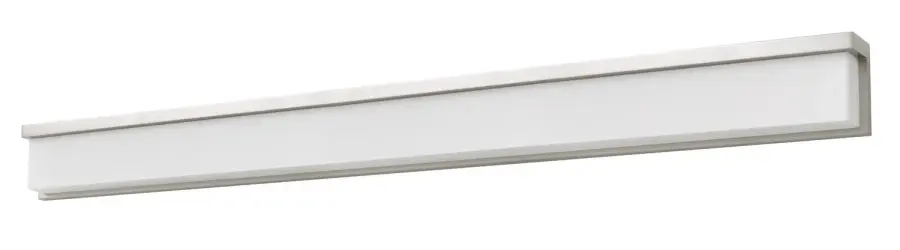 Almeria LED Vanity Light in Brushed Steel