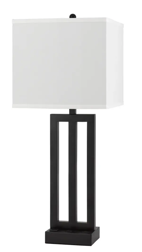 The Cachann table lamp brings traditional elegance to any bedroom or living space with its antique bronze finish. At 29.5 inches tall, it provides ideal task and ambient lighting for nightstands and side tables.