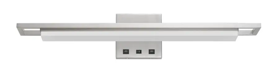 Newry LED Wall Sconce in Brushed Steel