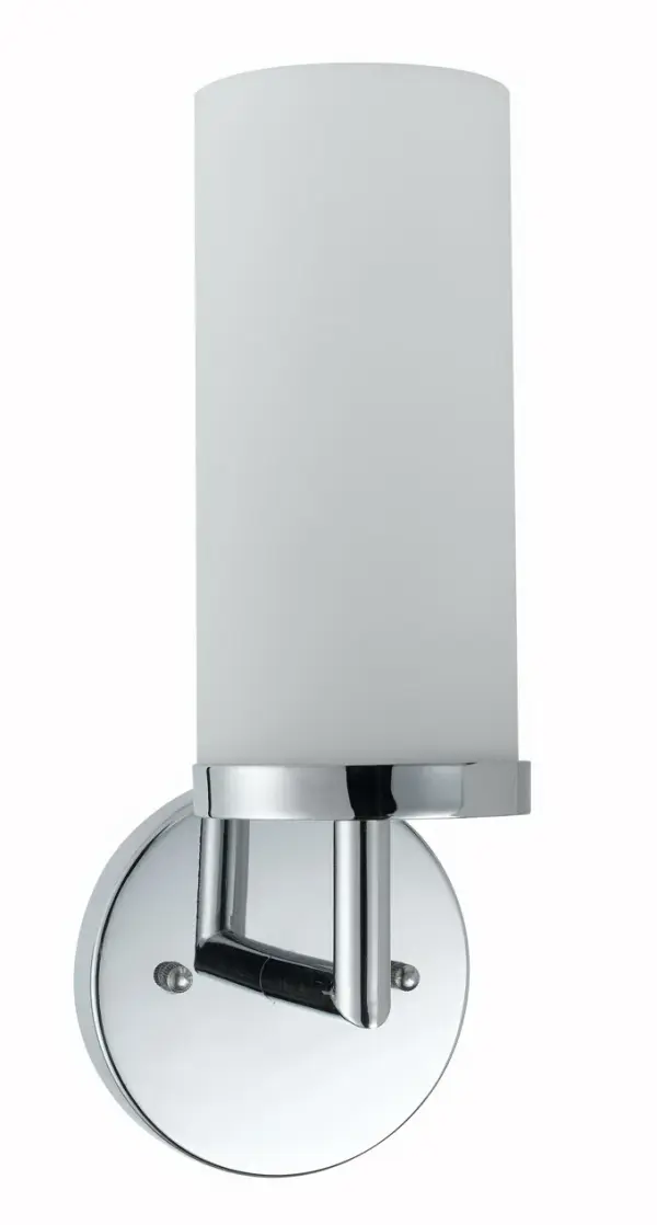 Chrome Vanity Light with GU24 Socket