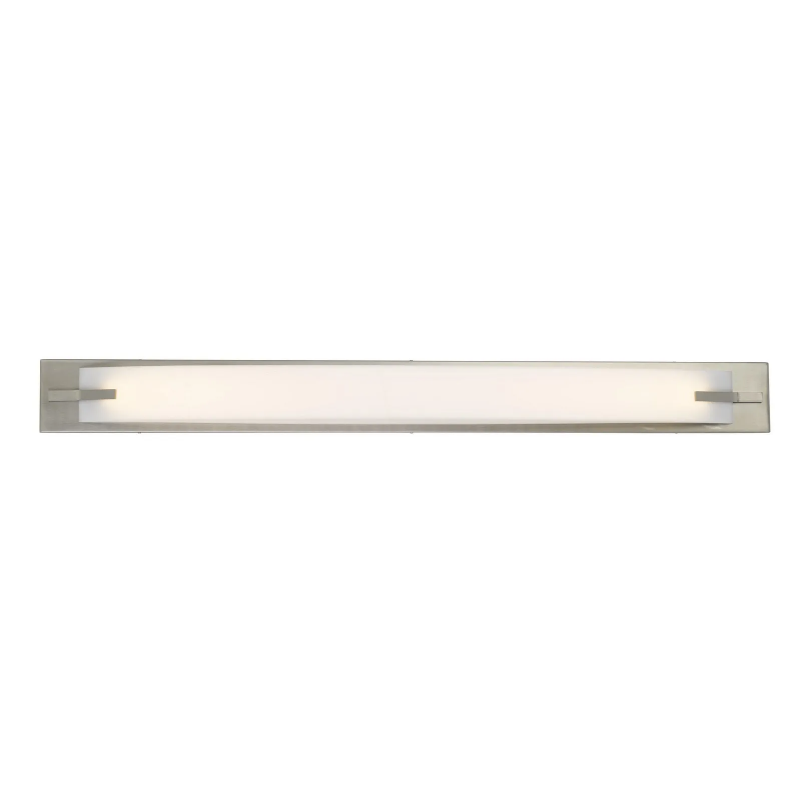 43" LED Vanity Light in Brushed Steel