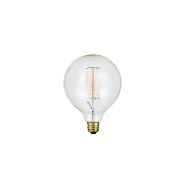 This 60W Edison bulb delivers authentic vintage aesthetics with its exposed filament design and warm 2200K color temperature. Perfect for creating ambient lighting in exposed bulb fixtures and industrial-style pendants.