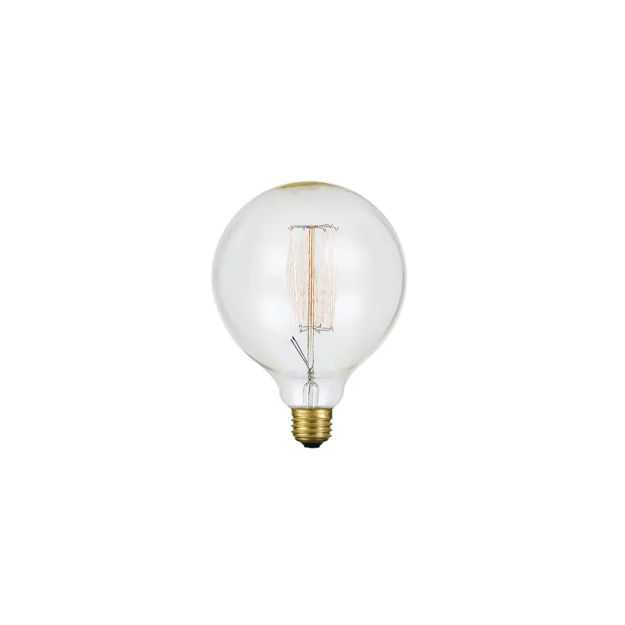 60W Edison Round Bulb