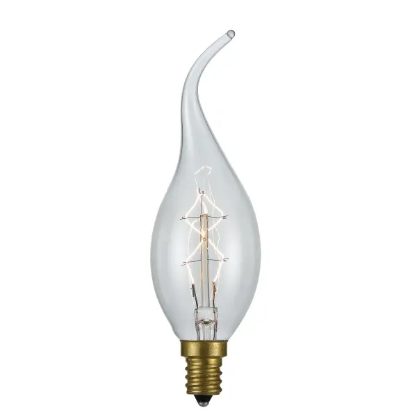 This 25W Edison-style C10 bulb delivers 150 lumens of warm light through its classic candelabra E12 base. Perfect for exposed bulb fixtures, chandeliers, and sconces where vintage aesthetic meets functional lighting.