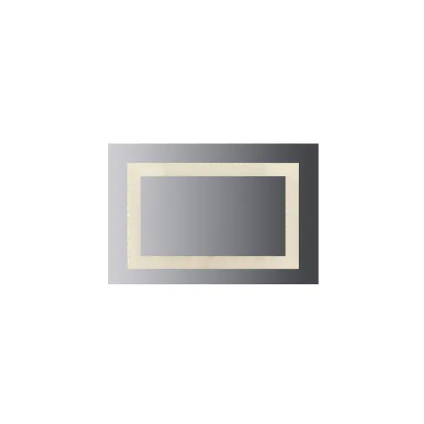 The Glow Mirror delivers functional illumination with contemporary style. At 24" height, it's ideal for powder rooms and smaller vanities. Integrated 51W LED provides energy-efficient, shadow-free lighting perfect for grooming tasks.