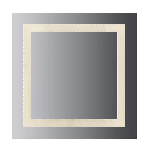 This 36-inch square LED mirror delivers commercial-quality illumination with 6800 lumens and 80 CRI, perfect for precise grooming tasks. The frosted glass diffuses light evenly while the replaceable driver ensures long-term serviceability.