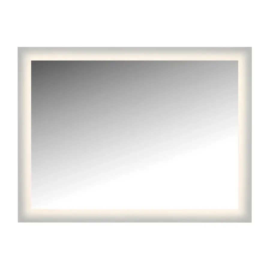 Glow Mirror 48" x 36" LED Lighted Mirror