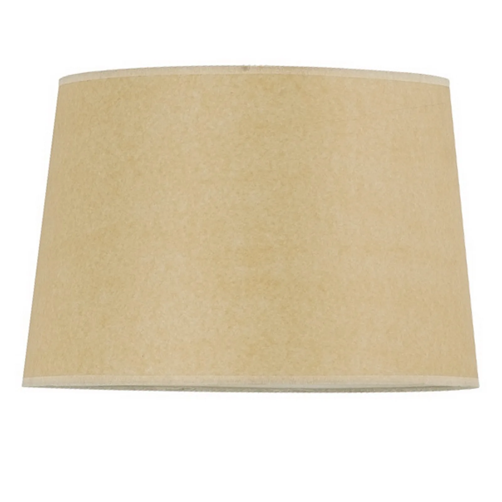 14" Beige Drum Hardback Shade