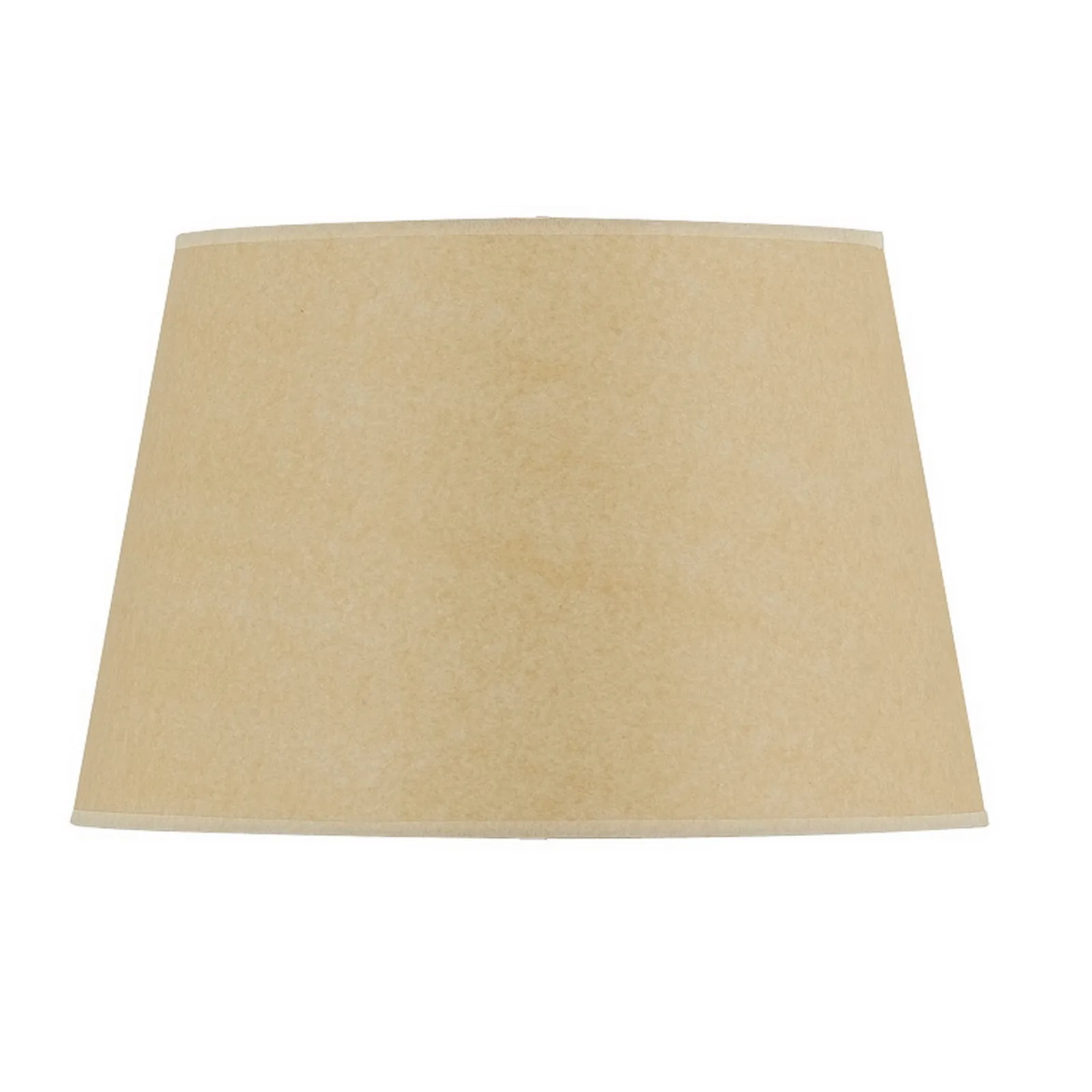 17" Light Brown Hardback Fabric Shade
