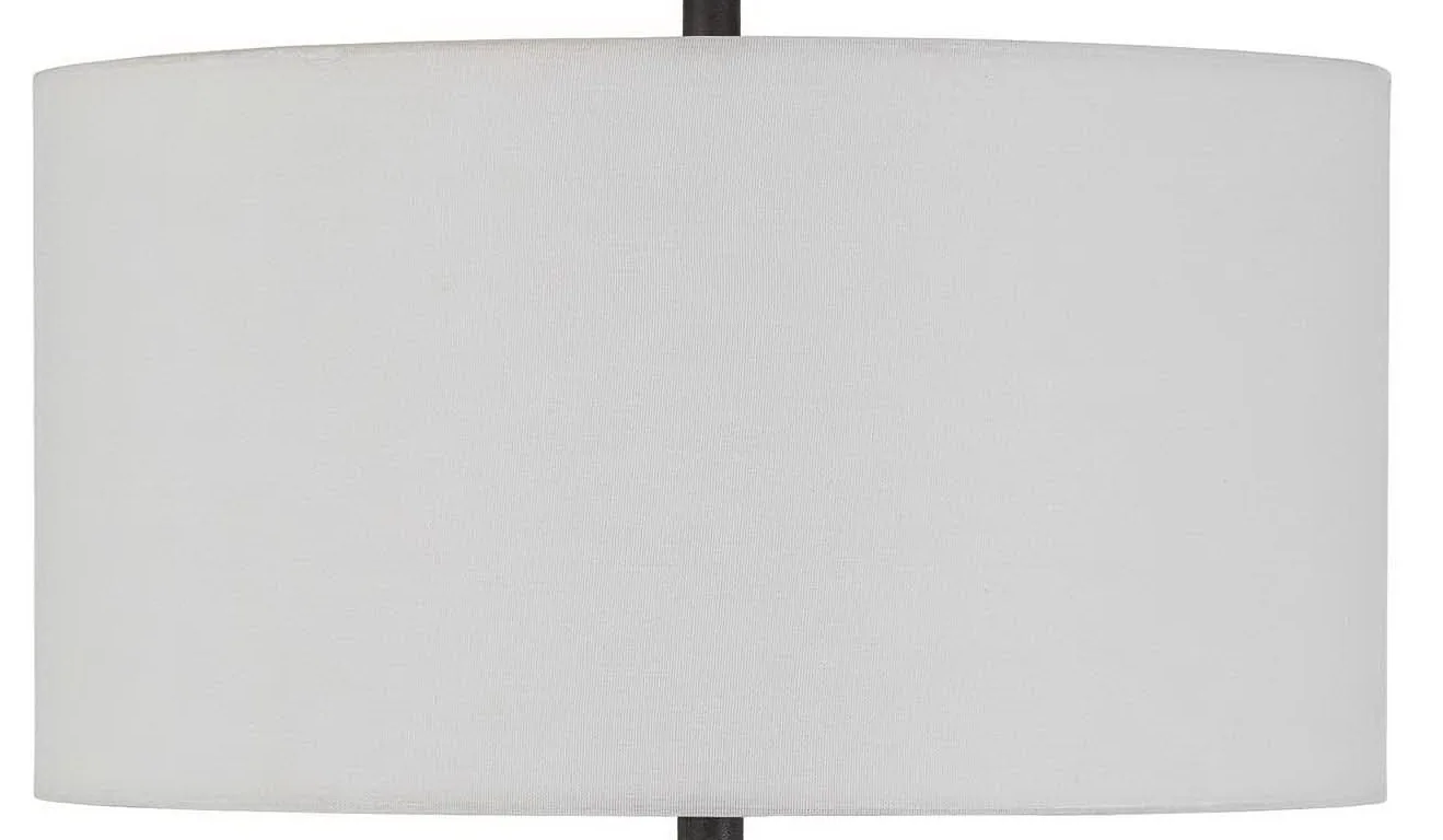Cream Fabric Drum Shade