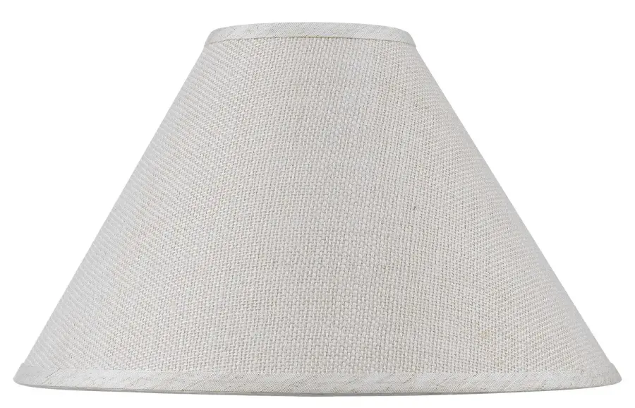 Burlap Shade in Light Heather