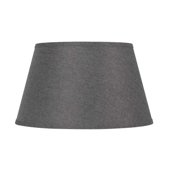 This 19-inch grey fabric drum shade offers a neutral, sophisticated look that complements both contemporary and traditional lighting fixtures. Its medium size makes it ideal for pendant lights, chandeliers, or floor lamps.