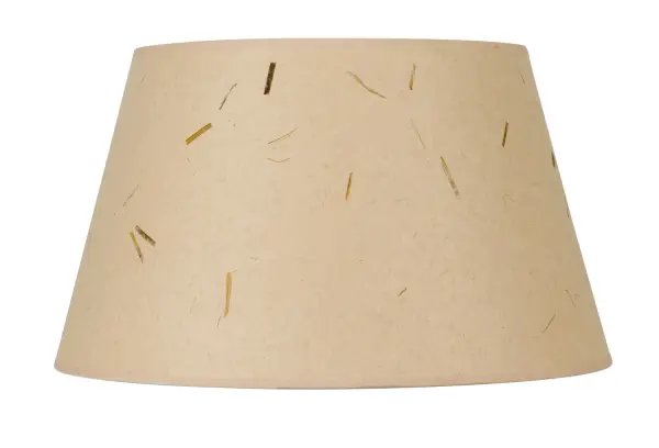 This 17-inch kraft drum shade brings natural texture and warmth to any space. The neutral kraft fabric complements multiple design styles while diffusing light beautifully for ambient illumination.