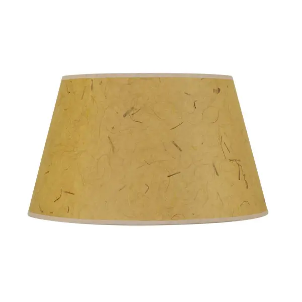 This 18-inch kraft drum shade brings natural texture and warmth to any space. The neutral kraft material complements multiple design styles while diffusing light beautifully for ambient illumination.