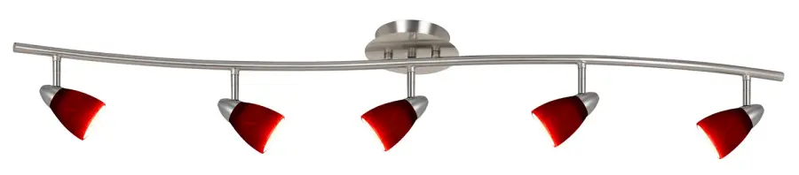 5-Light Orbit Adjustable Ceiling Light