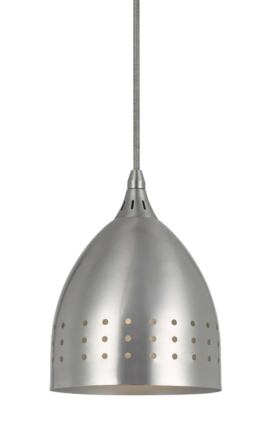 Low Voltage Uni Pack Pendant in Brushed Steel