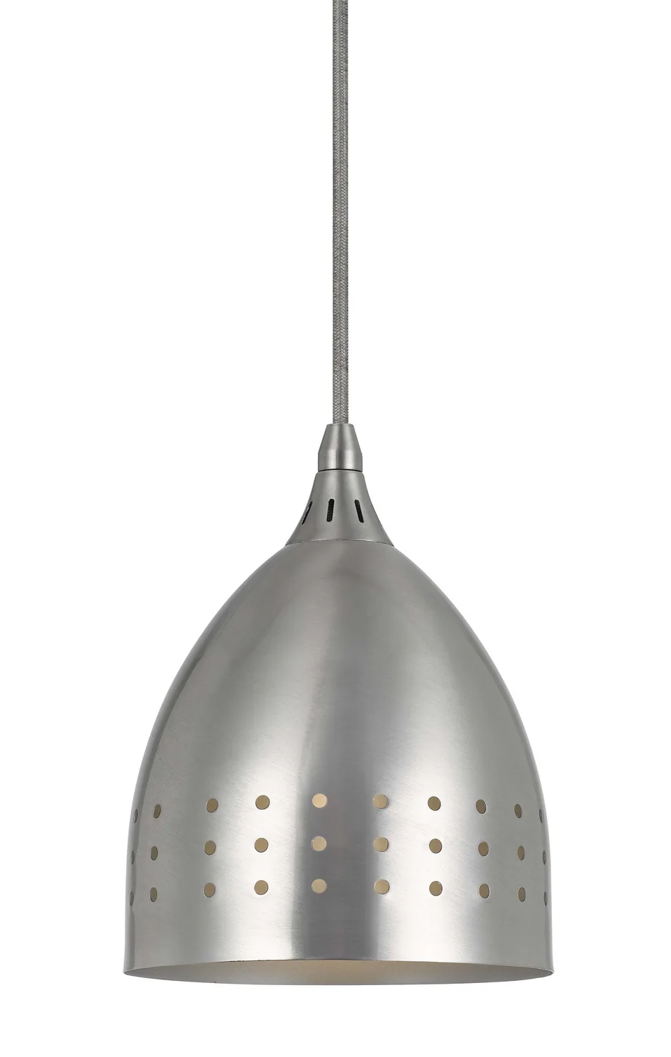 Low Voltage Uni Pack Pendant in Brushed Steel