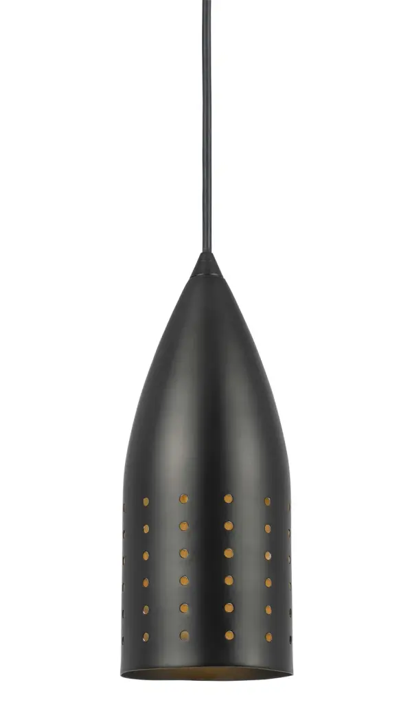 This mini pendant offers clean contemporary styling with a brushed steel finish. Its compact 4-inch profile makes it ideal for task lighting over kitchen islands, in tight spaces, or clustered in multiples.