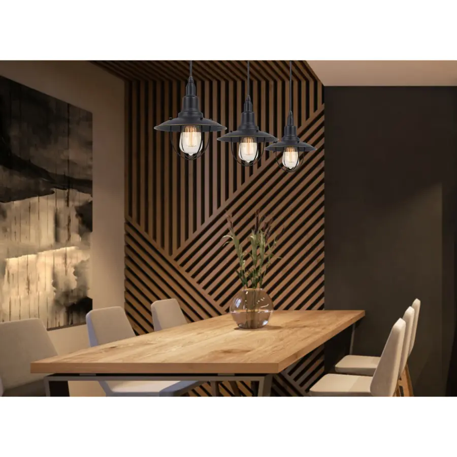 Allentown 60W Metal Pendant Light - Image 2