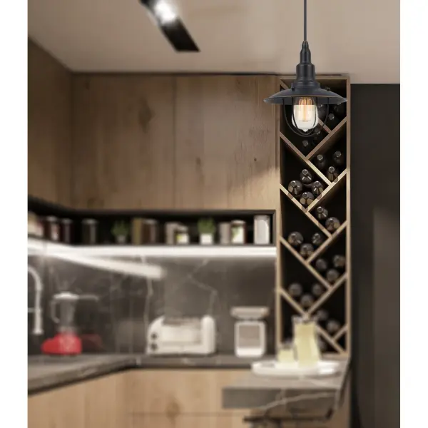 Allentown 60W Metal Pendant Light - Image 3