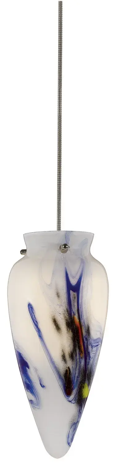 Low Voltage Uni Pack Pendant in Brushed Steel