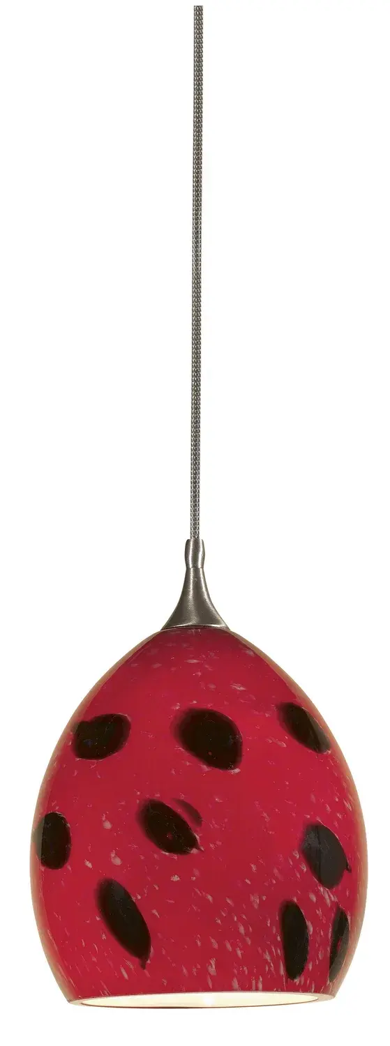Low Voltage Uni Pack Pendant in Brushed Steel