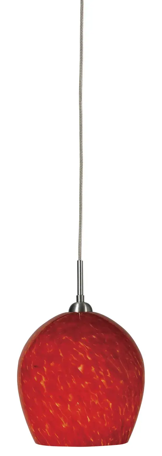 Low Voltage Uni Pack Pendant in Brushed Steel